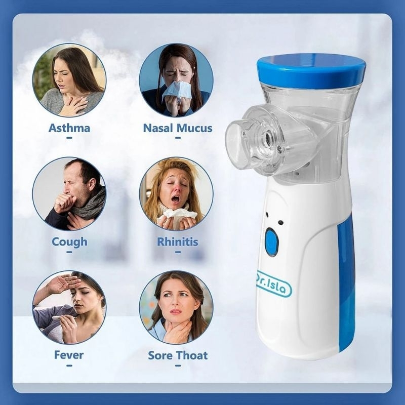 🌈Local shop🌸Portable Nebulizer Handheld Kids Adult Atomizer Inhaler ...