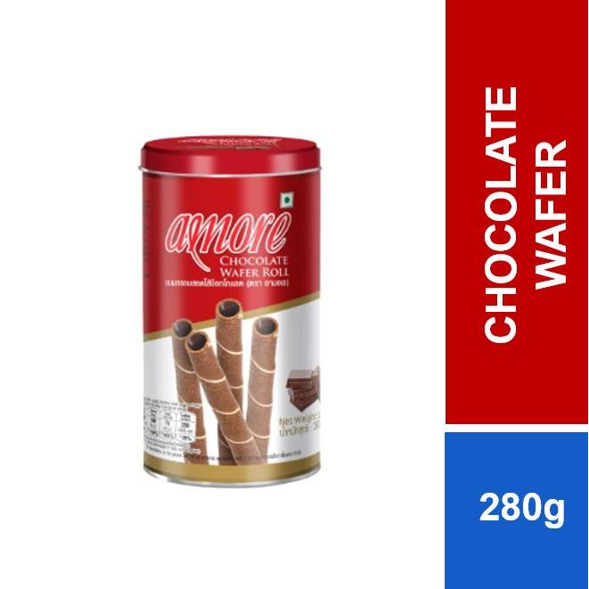 Tong Garden AMORE Chocolate Wafer Roll 280g Shopee Malaysia