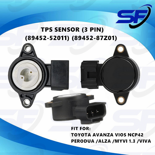 TOYOTA AVANZA VIOS NCP42 PERODUA ALZA MYVI 1.3 VIVA THROTTLE BODY