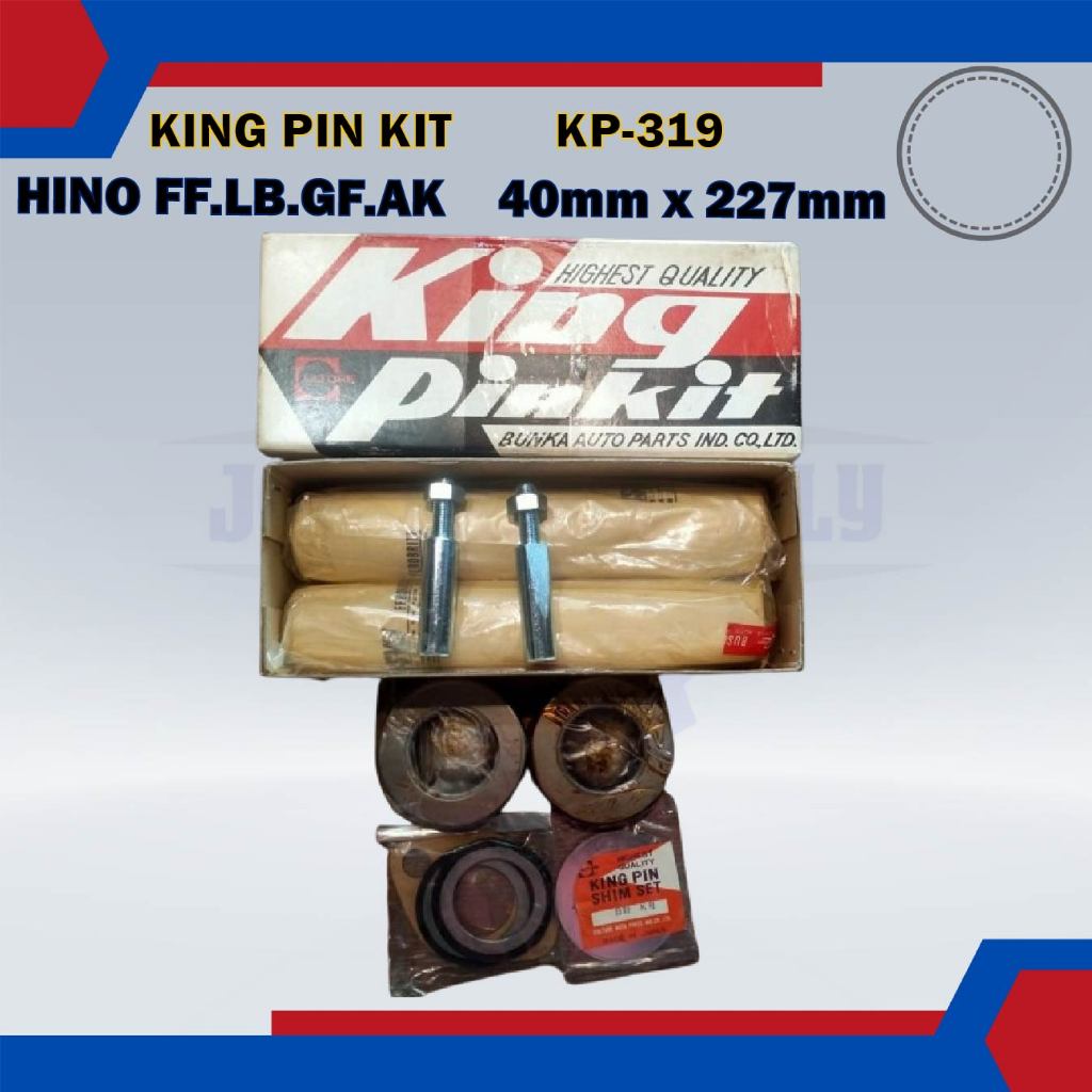 King Pin Kit Set-Hino FF, LB, GF, AK-KP-319-04043-2009 (40mmx227mm ...