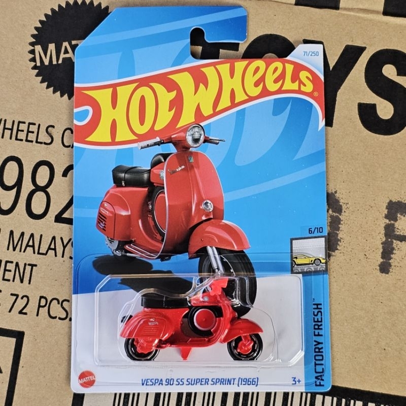 HOT WHEELS VESPA 90 SS SUPER SPRINT [1966] HOTWHEELS Shopee Malaysia