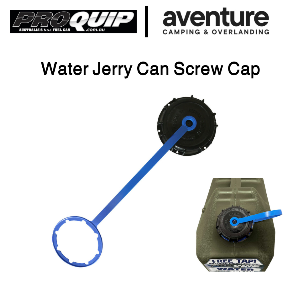(READY STOCK) Proquip Water Jerry Can Screw Cap with Tether. with Food