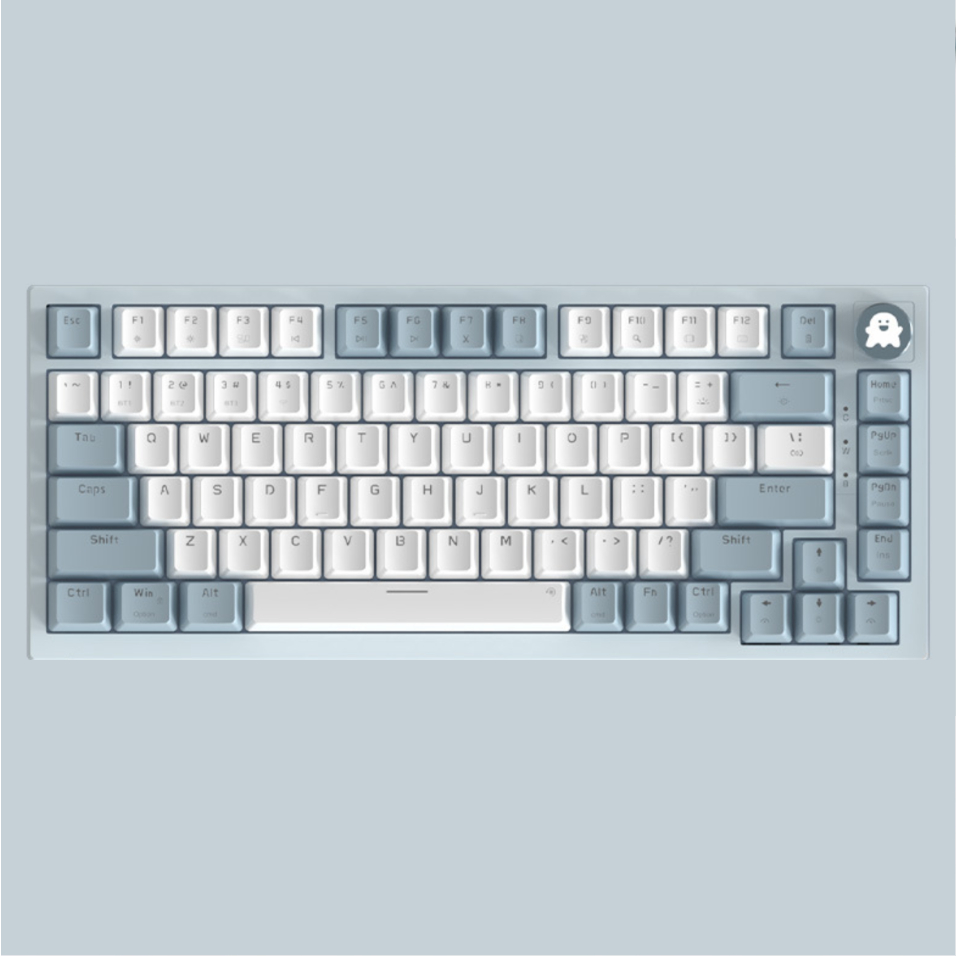 BASIC AK82 Mechanical Keyboard 75% Hot-Swappable Gasket Structure Wired ...