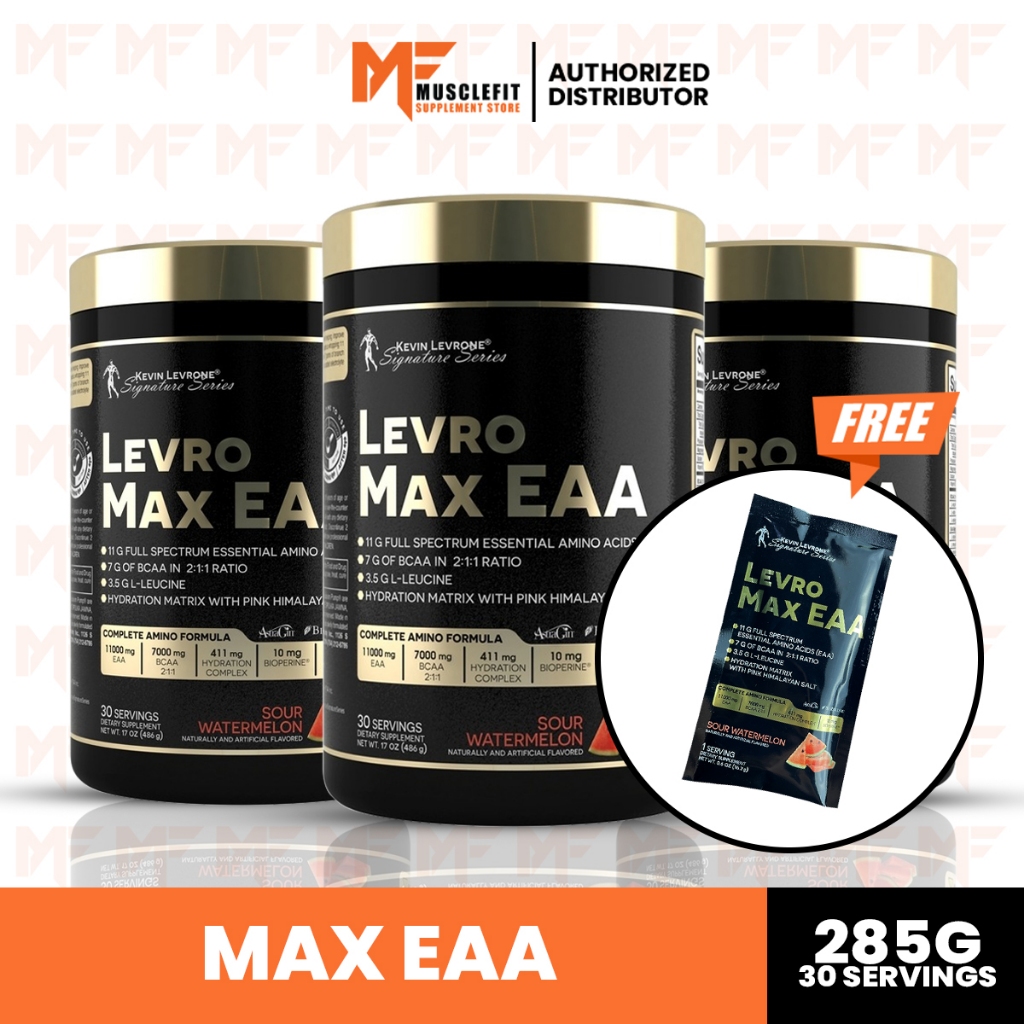 Levrone Max EAA Essential Amino Acids + BCAA 30 Serving 486 g Shopee