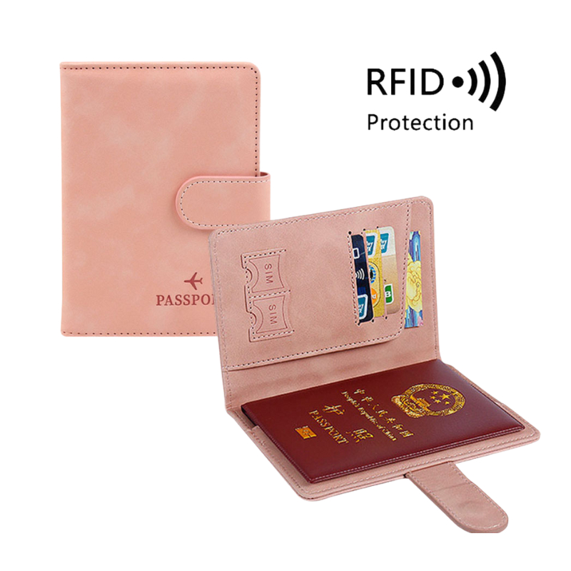 【𝗥𝗲𝗮𝗱𝘆 𝗦𝘁𝗼𝗰𝗸】Premium Passport Cover & ID Card Holder RFID Protection