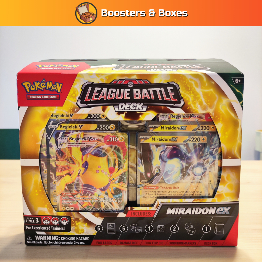 Pokémon TCG: Miraidon ex League Battle Deck | Shopee Malaysia