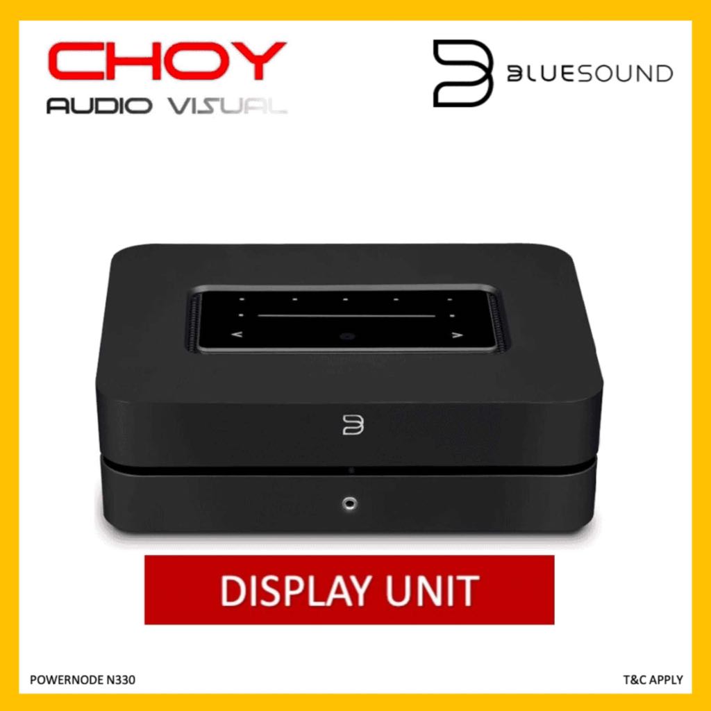 Bluesound Powernode N330 Wireless MultiRoom Music Streaming Amplifier