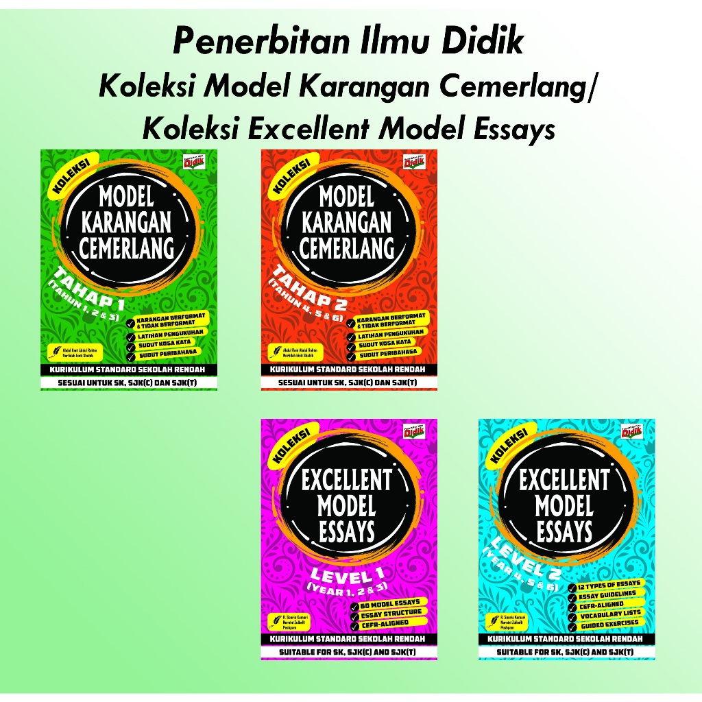 Penerbitan Ilmu Didik- Koleksi Model Karangan Cemerlang/Koleksi ...