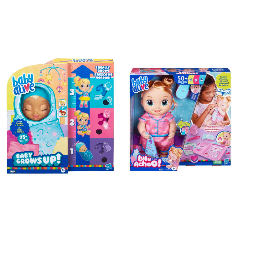 Baby Alive Lulu Achoo/ Baby Doll Alive Baby Grows Up | Shopee Malaysia