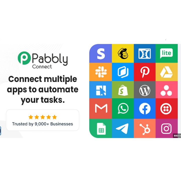 Pabbly Connect 10,000 Task / Month (Yearly) | Shopee Malaysia
