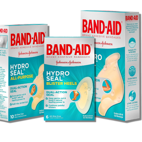 Band-Aid Hydrocolloid Bandages Extra Large, Waterproof Adhesive, Hydro