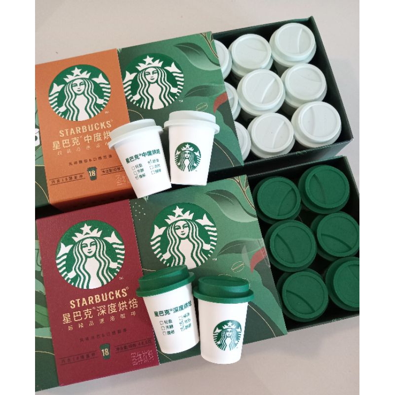 Starbucks® Dark Roast Freeze Dried Instant Coffee (Whole Box) Shopee