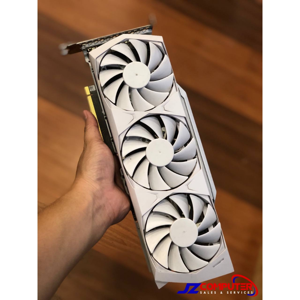 GRAPHIC ZOTAC GAMING GeForce RTX 3080 Trinity OC White Edition | Shopee ...