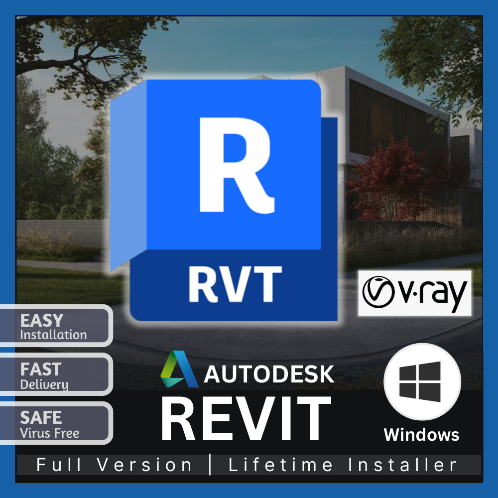 REVIT 2025 2016 + FREE VRAY WINDOWS ONLY Shopee Malaysia