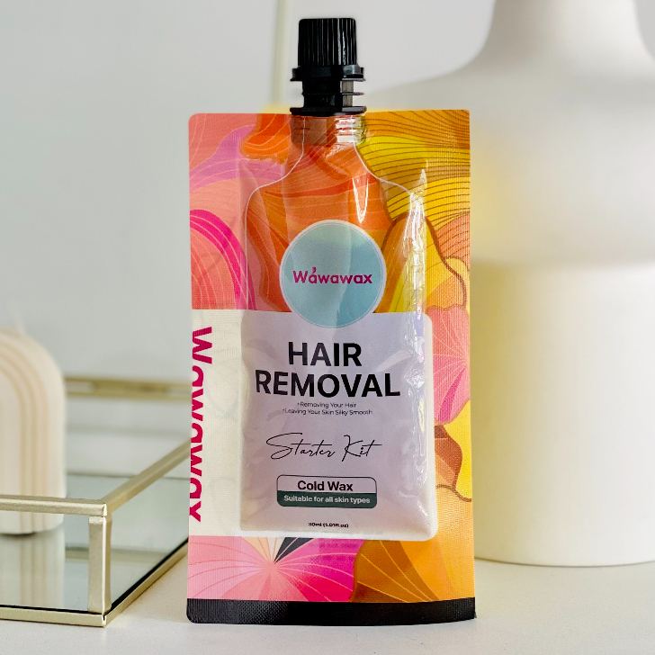 WAWAWAX Hair Removal Cold Wax Starter Kit (30ml) Shopee Malaysia