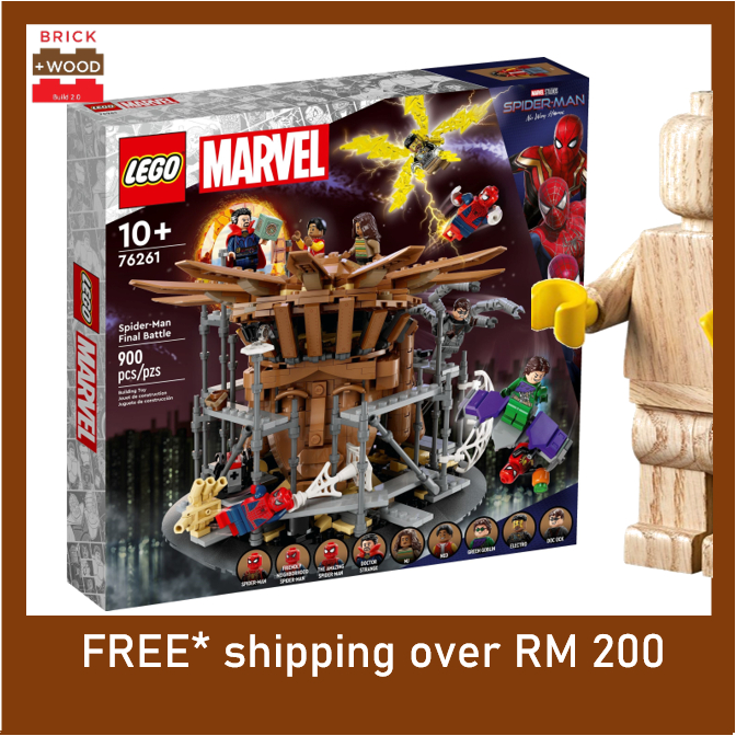 Bw2 Lego 76261 Marvel Spider Man Final Battle 900 Pcs Shopee Malaysia