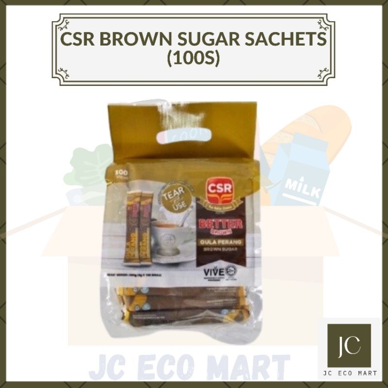 CSR Better Brown Sugar Stickpack (100s x 5g) | Shopee Malaysia