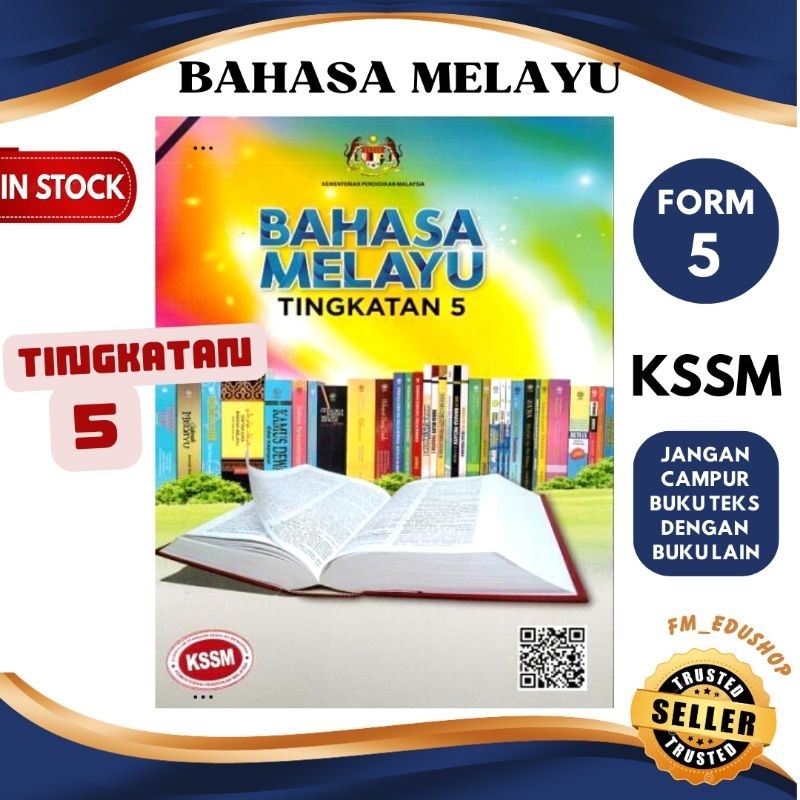 Bahasa Melayu Tingkatan 5 Buku Teks FORM 5 KSSM Form 5 Oleh Dewan ...