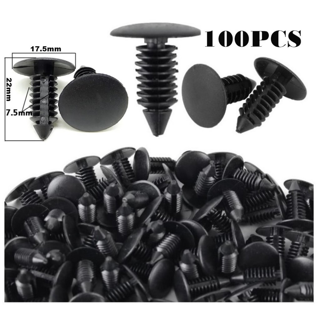 100PCS Klip Kereta Bumper Car Clip Bumper Fastener Clip Saga Exora ...