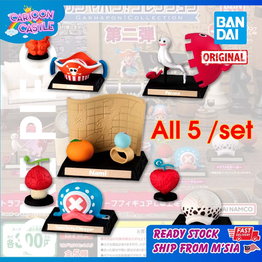 One Piece Gashapon Collection 2 Nami Chopper Trafalgar Law Perona