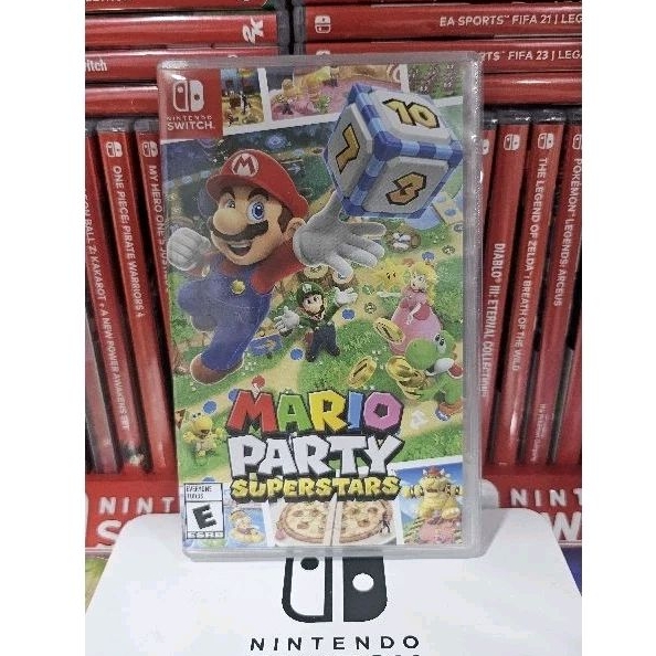 Nintendo Switch Game : Super Mario Party, Super Mario Odyssey, Luigi ...