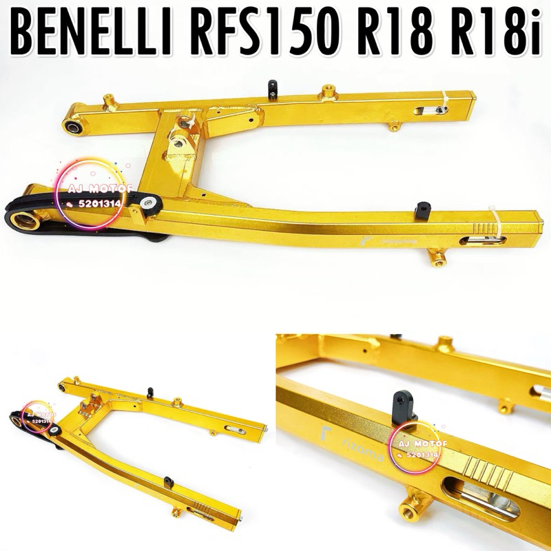 BENELLI RFS150 RFS 150 R18 R18i SWING ARM ALLOY SWINGARM BELAKANG REAR