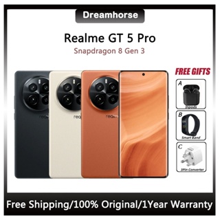 Realme GT5 Mobile Phone (Unlocked) 12GB RAM 256GB ROM Snapdragon 8 Gen2