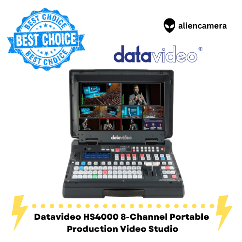 Datavideo HS4000 8-Channel Portable Production Video Studio | Shopee ...