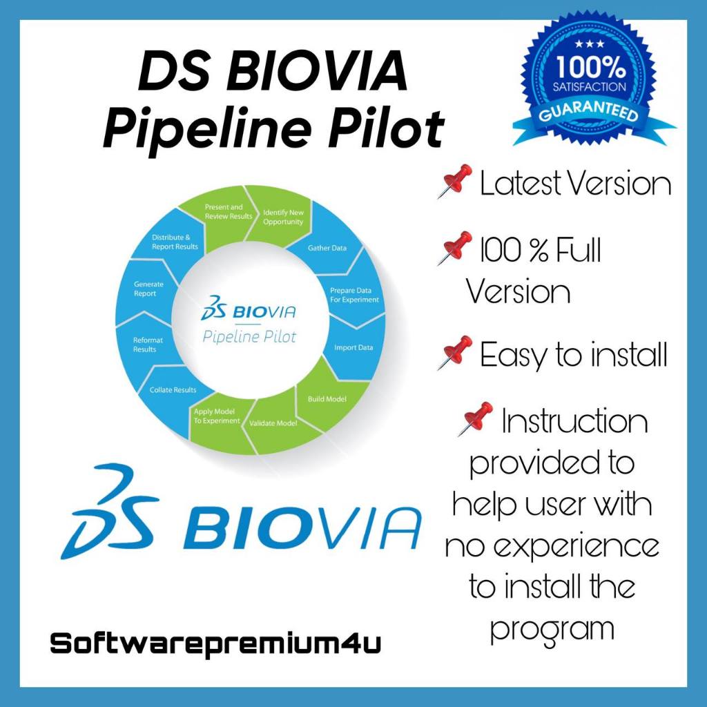 BIOVIA Pipeline Pilot v24.1.0.334(2024) 🔥【Latest】🔥 Shopee Malaysia