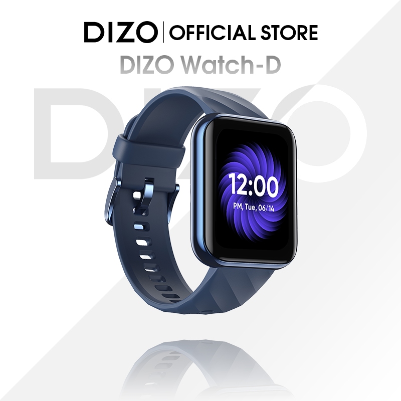 Dizo D Big Bright Display Smart Watch (1.8