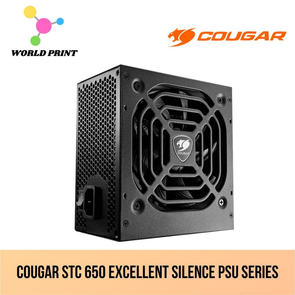 Cougar STC 650 Excellent Silence PSU Series Shopee Malaysia