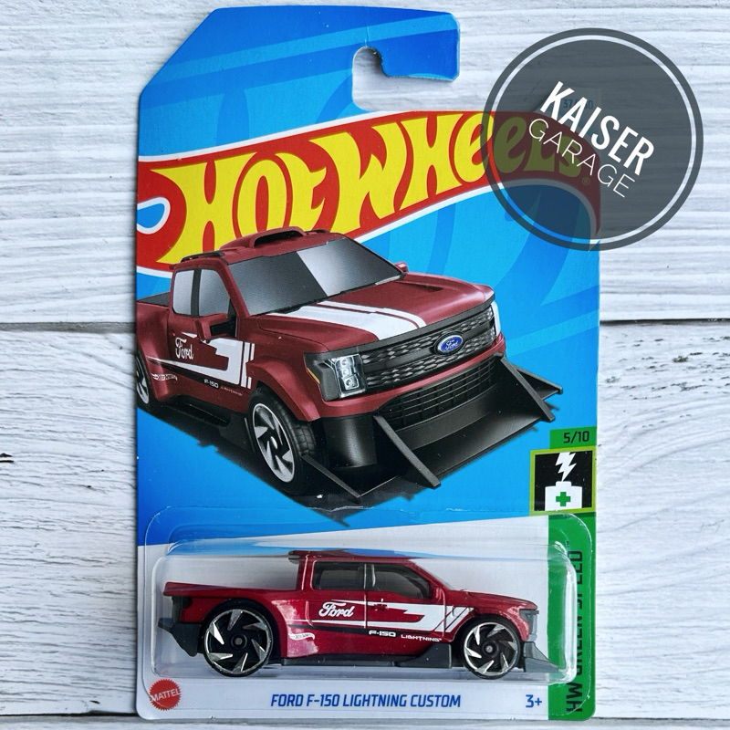 Hot Wheels : Ford F-150 Lightning Custom (Dark Red) | Shopee Malaysia