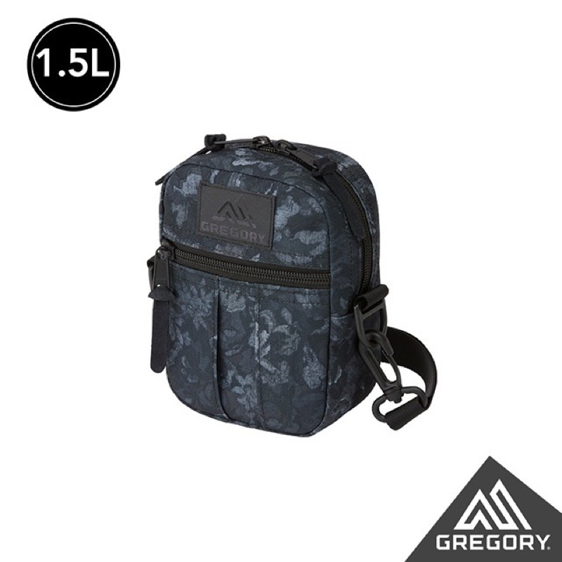 💯% ORIGINAL] GREGORY QUICK POCKET BLACK TAPESTRY