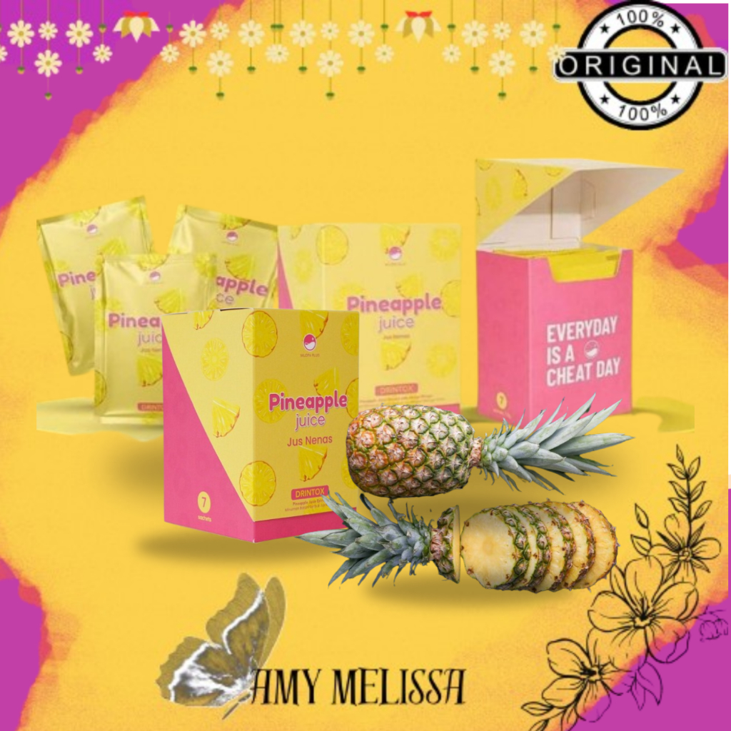 NILOFA PLUS DRINKTOX PINEAPPLE JUICE JUS NENAS by Neelofa 100