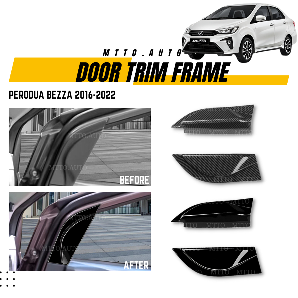 MTTO Perodua Bezza 20162022 Interior Car Door Trim Frame Cover