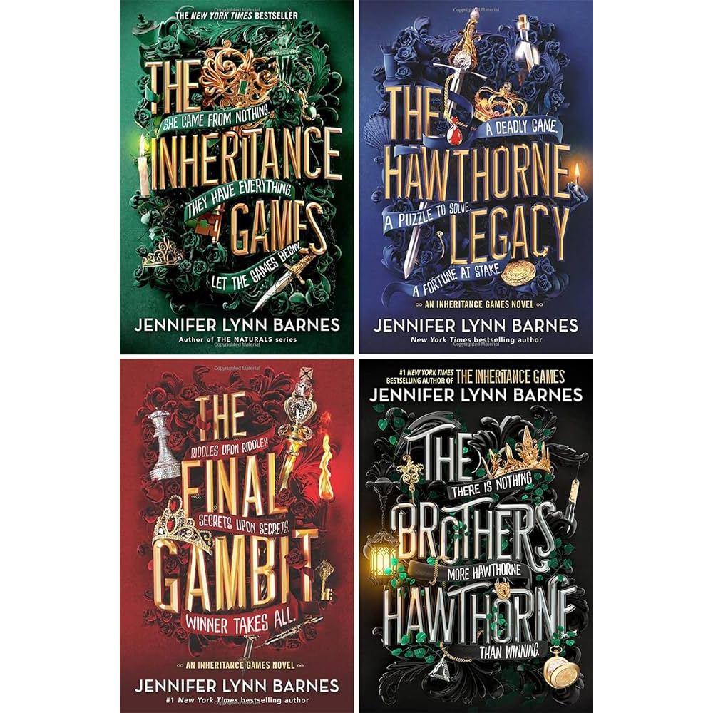 The Inheritance Games Series 5 Books Collection Set By Jennifer Lynn ...