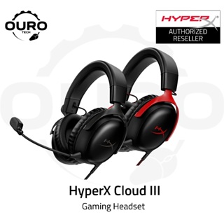 HyperX Cloud III Gaming Headset Black/Red 727A9AA 