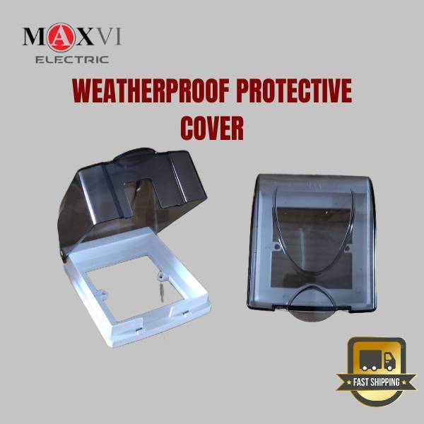 MAX [MAX-WPC-IGH] Weatherproof Protective Cover Outdoor / Indoor Socket ...