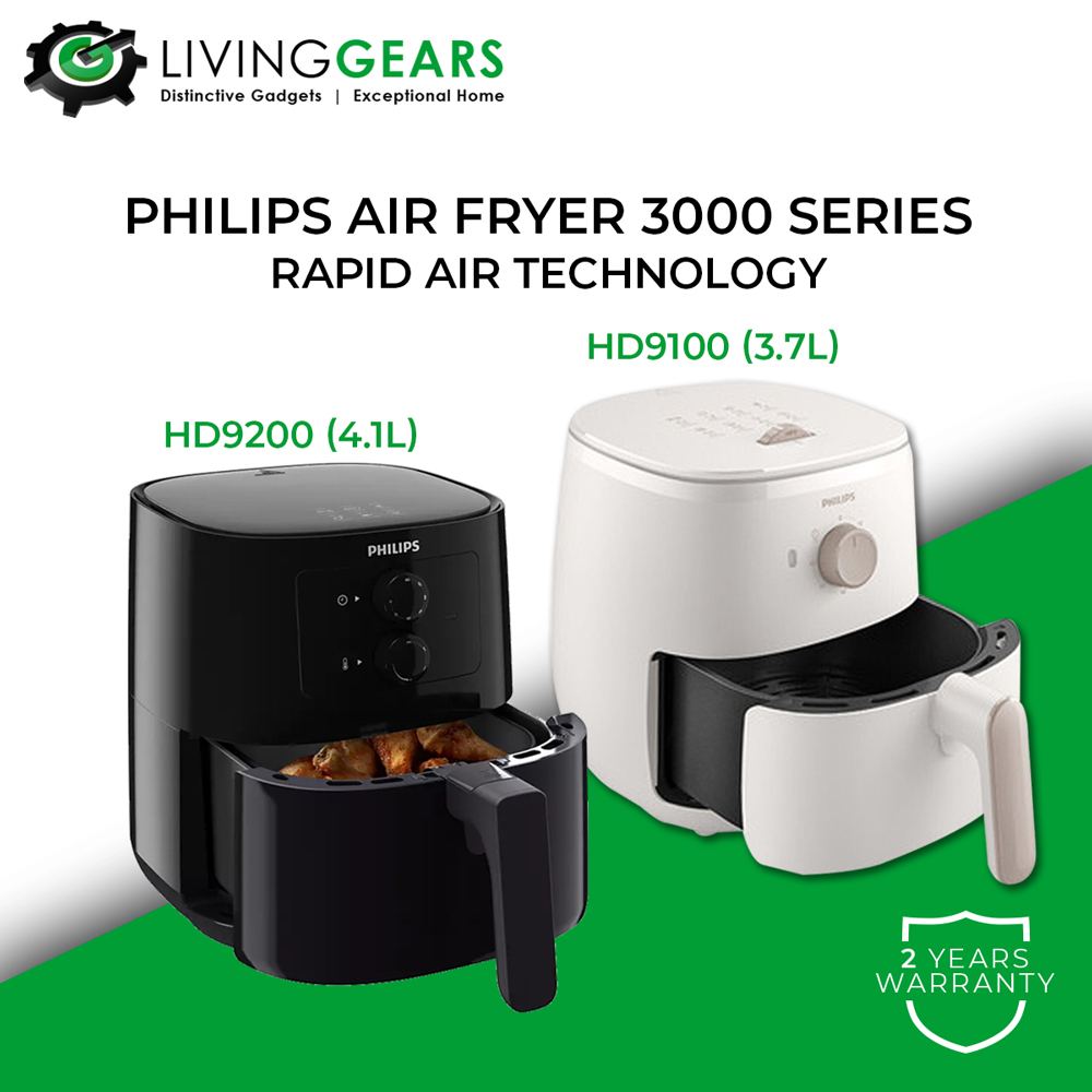 Philips Airfryer 3000 Serie L, 4.1L (0.8Kg), Fri…