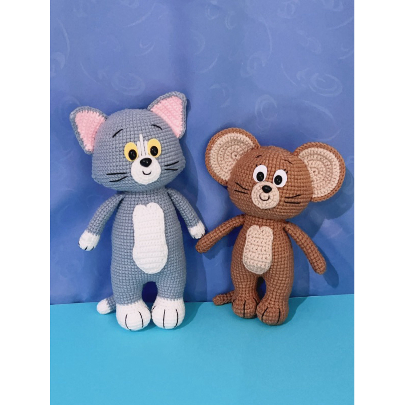 Tom store and Jerry Amigurumi