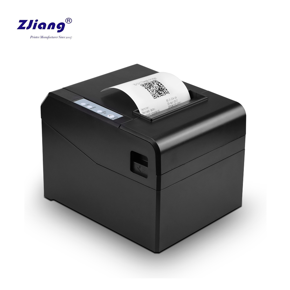 ZJ8330 Thermal Receipt Printer 3Inch 80mm Zijiang ZJ8330 Auto Cutter USB LAN Shopee Malaysia
