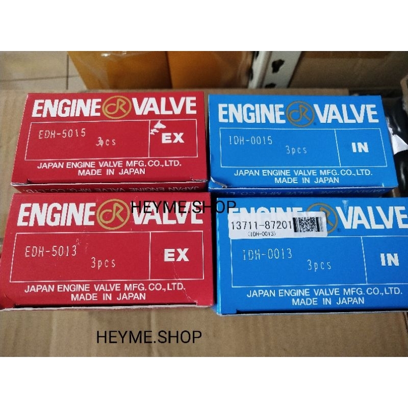 Engine Valve (Dokuro Japan) for Perodua Kancil 850,660(Exhaust & Intake) Shopee Malaysia