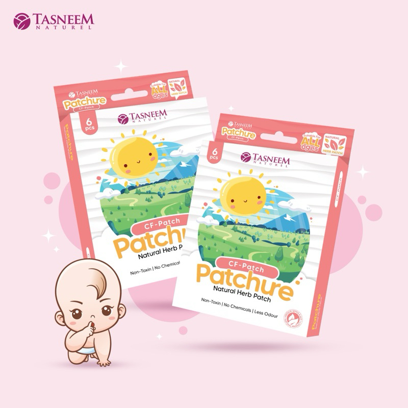 Tasneem Naturel Cf Cough Relief Patch Patchure koyok badan Newborn ...