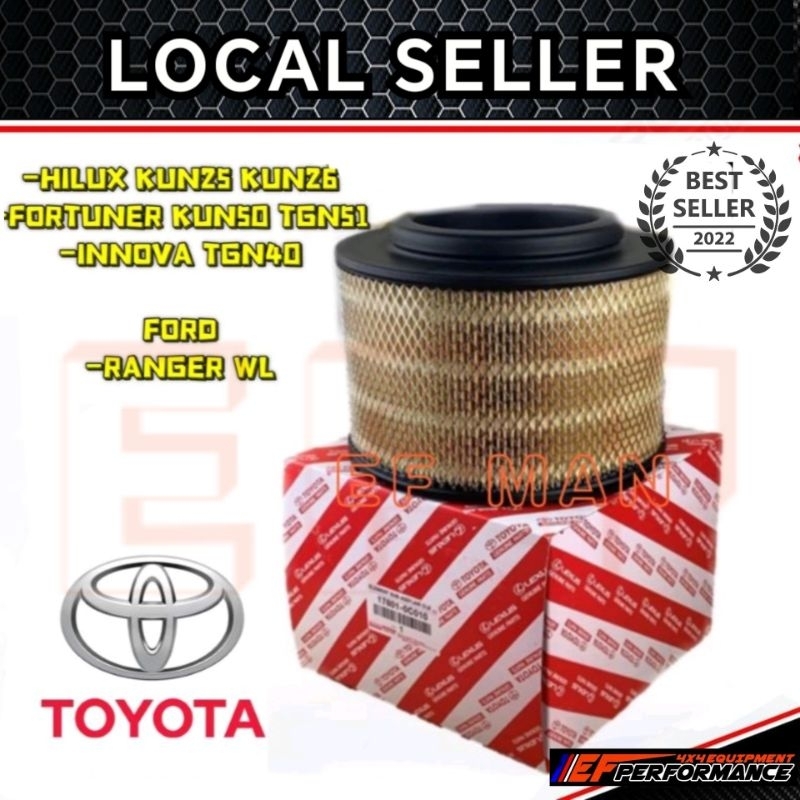 TOYOTA 17801 0C010 HILUX VIGO KUN25 KUN26 INNOVA TGN40 FORTUNER KUN50 ...