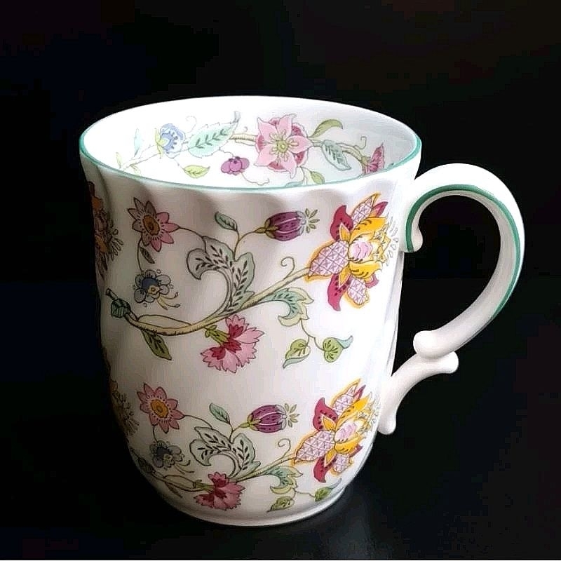 Minton 🇬🇧 Made in England Haddon Hall Green Bone China Mug Shopee