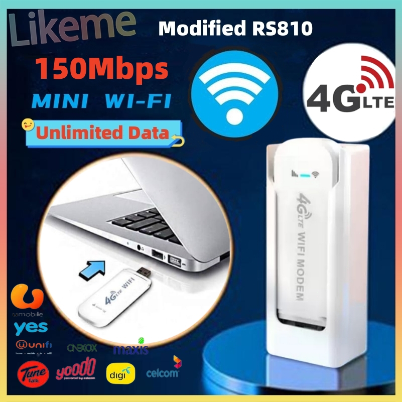 RS810 Modified Moderm WIFI Sim Card Pocket WIFI 4G Router Portable WIFI