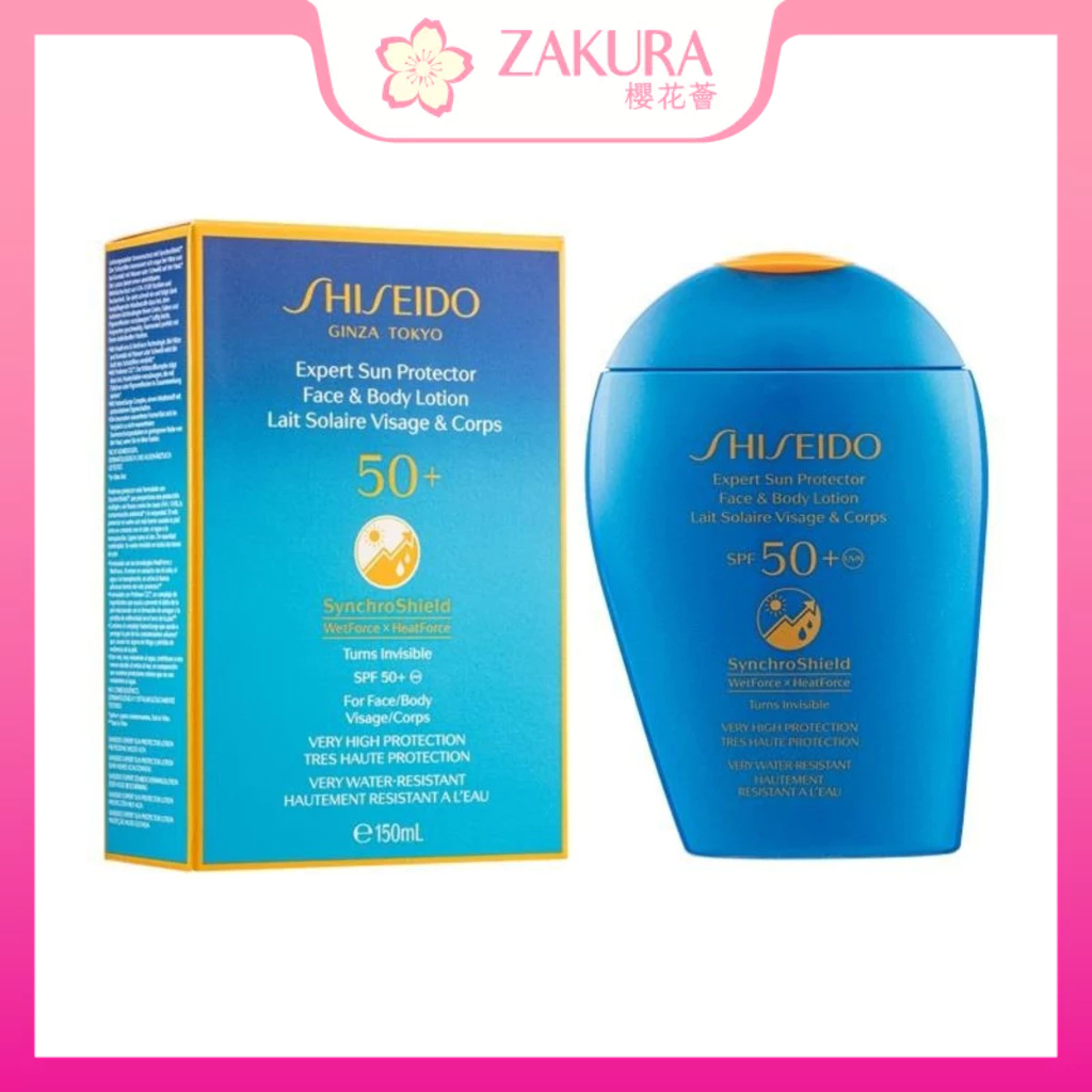 Shiseido Expert Sun Protector Face & Body Lotion SPF 50+ UVA 150ml/5.07oz