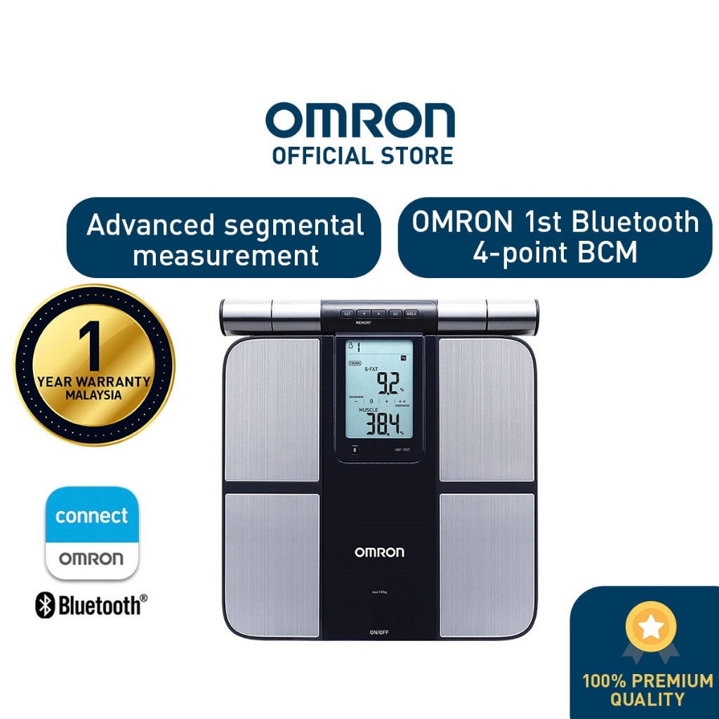 OMRON Body Composition Monitor HBF702T [1 Year Warranty] Shopee Malaysia