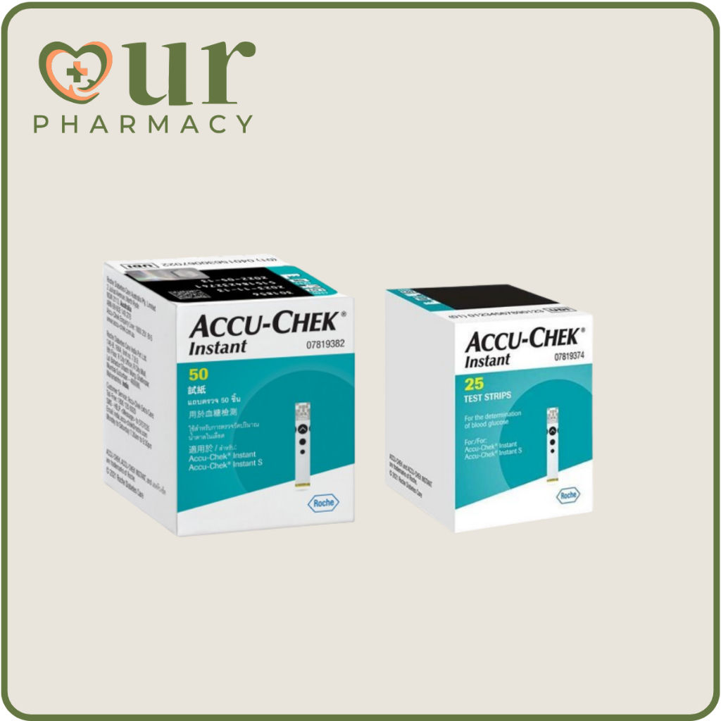 ACCUCHEK INSTANT TEST STRIPS 25'S/50'S Shopee Malaysia