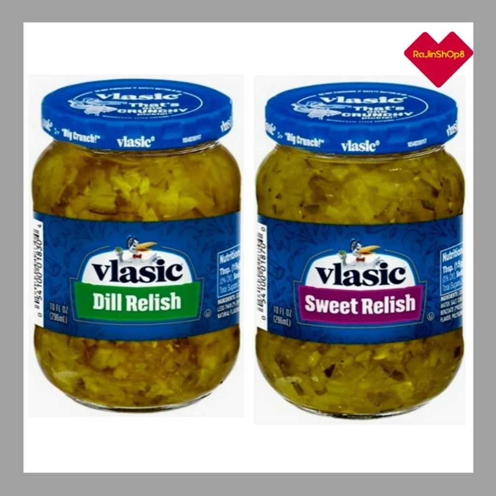 Vlasic Sweet Relish / Vlasic Dill Relish, 296mL | Shopee Malaysia